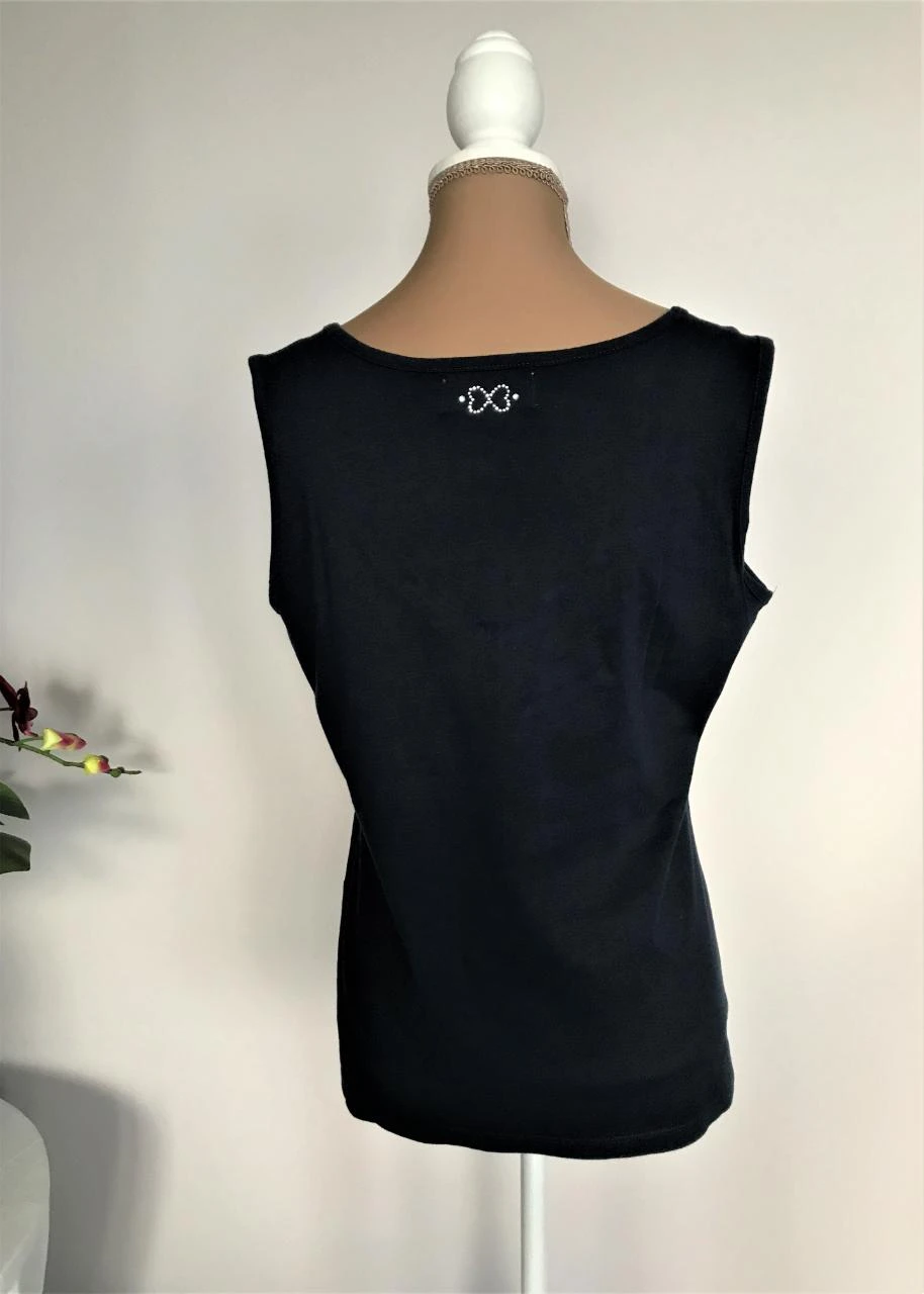 Very Simple 48/42 dark blue sleeveless. – photo 3